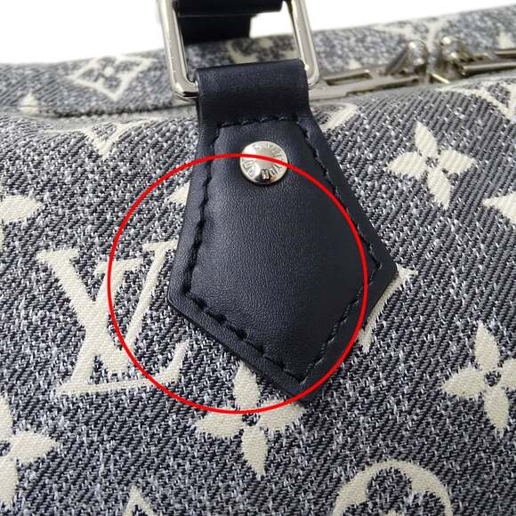 Louis Vuitton Monogram Jacquard Denim Women's Speedy Bandouliere Bag, Size 25... - Picture 12 of 14